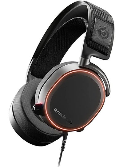 Buy Steelseries Arctis Pro - Gaming Headset - Hi-Res Speaker Drivers - Dts Headphone:X V2.0 Surround - Black in UAE