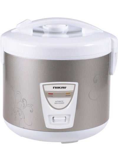 Buy Rice Cooker 1.8 L 640 W to 762 W NR674N3 White/Gold 1.8 L 762 W NR674N3 White/Gold in UAE