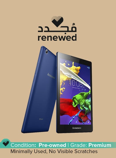 Buy Renewed - TAB 2 A8-50F Midnight Blue 16GB 1GB RAM in UAE