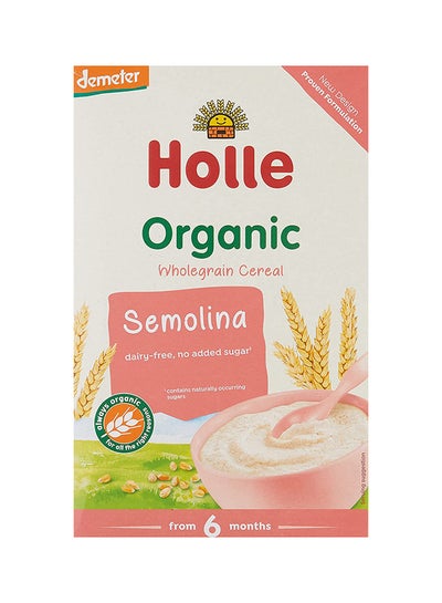 Buy Organic Semolina Wholegrain Cereal 250grams in UAE