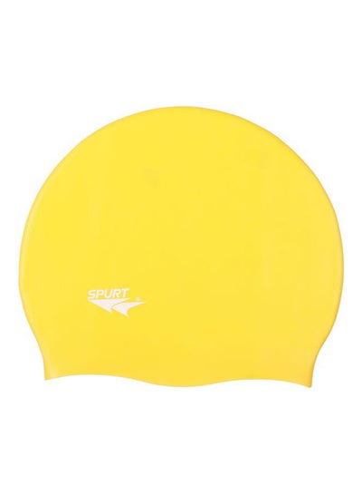 Buy Silicone Swimming Cap in Folder One Size cm in Egypt