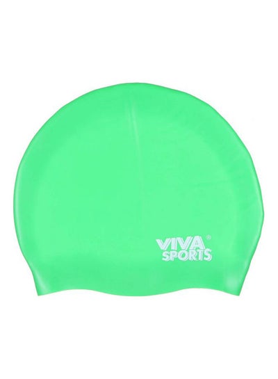 Buy Silicone Swimming Cap In Zipper Bag One Size cm in Egypt