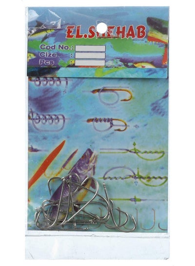 Buy Fishing Hook Set Size 2 12 Pieces 120grams in Egypt