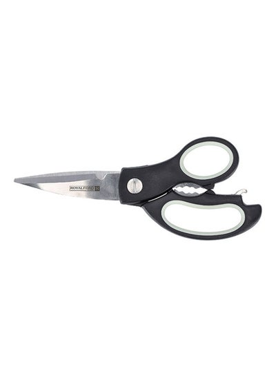 Buy 3-in-1Kitchen Scissor Stainless Steel Multi-Purpose Home & Kitchen Utility Shear for Chicken, Poultry, Fish, Meat, Vegetables, Herbs, Flowers Black in UAE