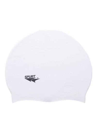 Buy Granular Silicone Swimming Cap in Zipper Bag One Size cm in Egypt