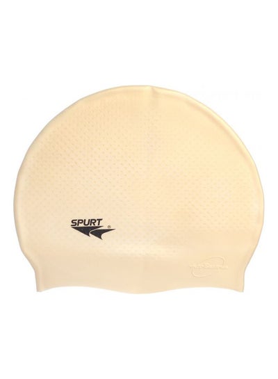Buy Granular Silicone Swimming Cap in Zipper Bag One Size cm in Egypt
