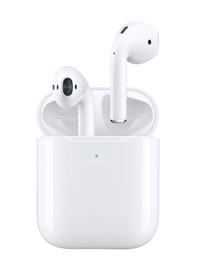 Buy JR-T03S Bluetooth 5.2 TWS Semi In-Ear Earphones Wireless Earbuds With Power Box And Protective Cover Standard Version White in UAE