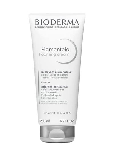 Buy Pigmentbio Foaming Cream Brightening Cleanser 200ml in Saudi Arabia