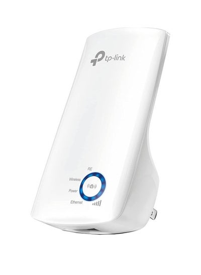 Buy Wi-Fi Range Extender Compatible With Any Wi-Fi Router 300Mbps White in UAE