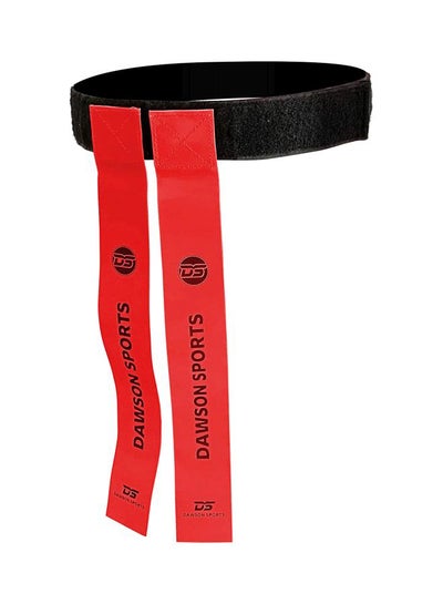Buy Flag Tag Belt - 2 Tags (Red) 7x3x8cm in UAE