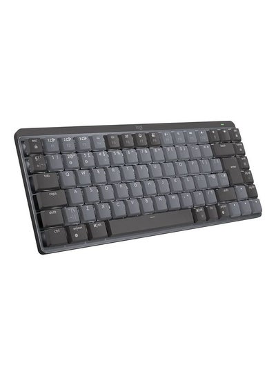Buy Mx Mechanical Mini Wireless Illuminated Keyboard Tactile Quiet Switches Backlit Bluetooth Usb-C Macos Windows Linux Ios Android Metal Tactile Switches Graphite in UAE