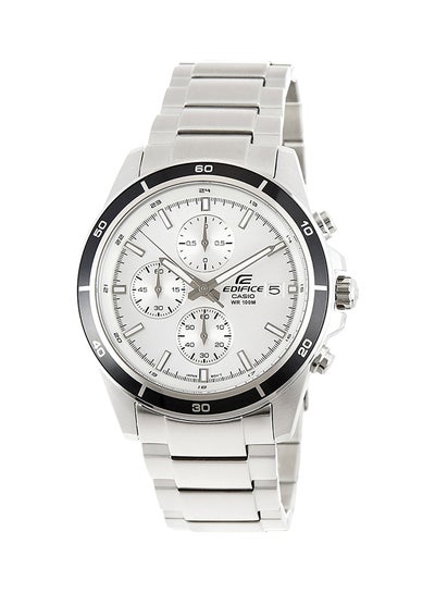 Buy Men's Edifice Chronograph Watch EFR-526D-7AVUDF - 49 mm - Silver in Egypt