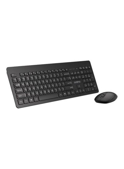 Buy Wireless Keyboard And Mouse Combo Black in UAE