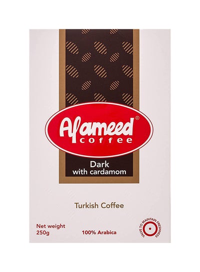 Buy Turkish Dark Coffee With Cardamom 250grams in UAE