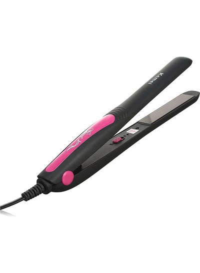 Buy Professional Hair Straightener KM-328 Black/Pink in Egypt