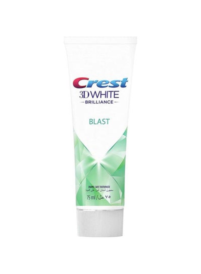 Buy Crest 3D Intense Brilliance Blast, Whitening and Freshness Toothpaste 75ml in Egypt