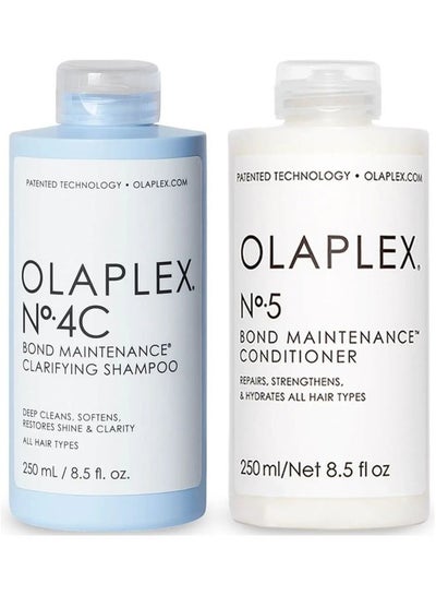 Buy No.4C Bond Maintenance Clarifying Shampoo 250ml and No. 5 Bond Maintenance Conditioner 250ml 500ml in Egypt