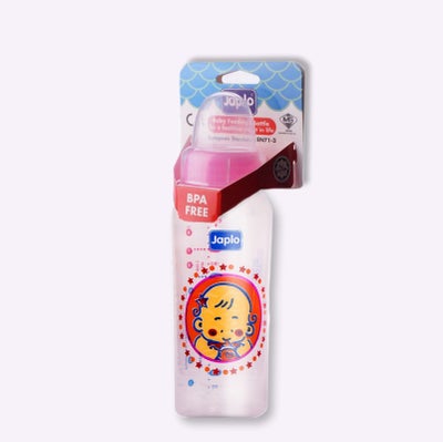 Buy Round baby feeding Bottle with Anti-colic nipple & Lukewarm water mixer size 240 ml (card) in Egypt
