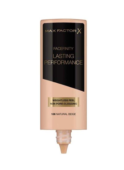 Buy Lasting Performance, Liquid Foundation 35 ml 106 Natural Beige in UAE