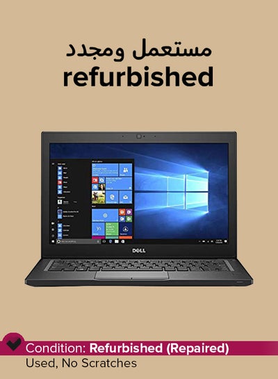 اشتري Refurbished - Lattidue E7280 (2017) Laptop With 12-Inch Display,Intel Core i5 Processor/6th Gen/8GB RAM/256GB SSD English Black في السعودية