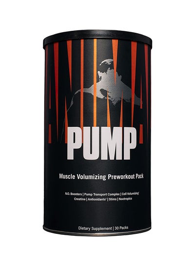 Buy Animal Pump Pre-Workout Dietary Supplement - 30 Packs in UAE