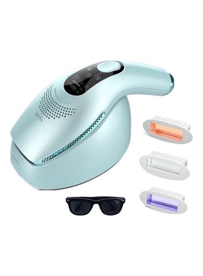 Buy Laser Hair Removal Instrument Unlimited Flashes 3 Kinds Of Lenses Green in Saudi Arabia