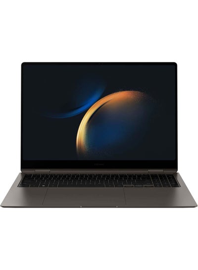 اشتري Galaxy Book3 Pro 360 Laptop With 16-Inch Display, Core i7 1360P Processor/16GB RAM/1TB SSD/Intel Iris XE Graphics/Windows 11 Home English Graphite في الامارات