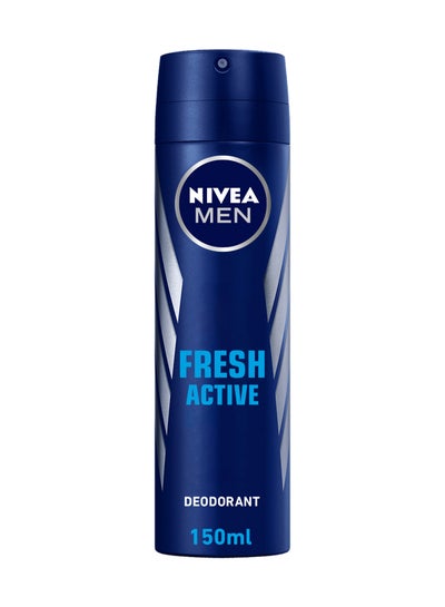 اشتري Men Fresh Active Quick Dry Deodorant Spray 150ml في الامارات