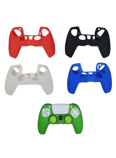 Buy Ps5 Dualsense Silicone Controller Skin And Thumb Grips - Multicolour in Egypt