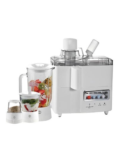 Buy Food Processor And Fruit Juicer 4 In 1 400 W DLC 39016 White in Saudi Arabia