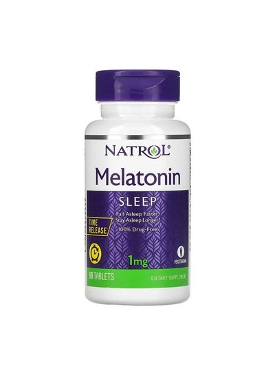 Buy Melatonin 1Mg Time Release 90 Tablets in Saudi Arabia