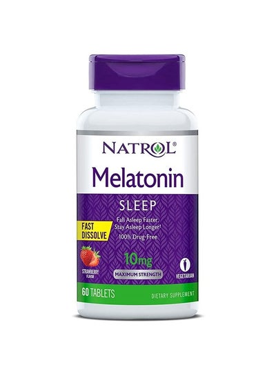 Buy Melatonin 10Mg Fast Dissolve 60 Tablets in UAE