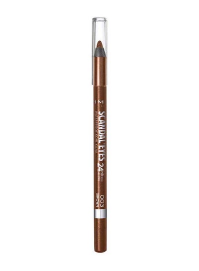 Buy Scandal'Eyes Waterproof Kohl Kajal Pencil Eyeliner – 003 –Brown in Saudi Arabia