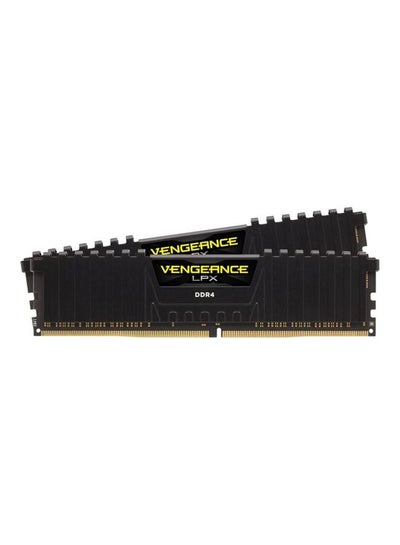 اشتري Vengeance LPX 16GB 2 X 8GB DDR4 3600 PC4-28800 C18 1.35V Desktop Memory Black في مصر