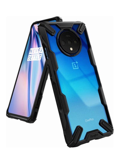 Buy OnePlus 7T Case TPU And PC Cover Fusion X Design Black in Egypt