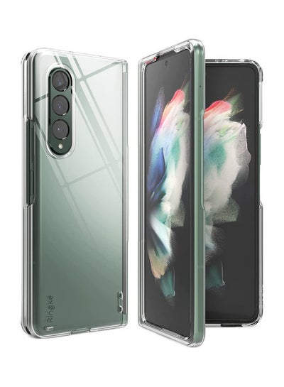 Buy Galaxy Z Fold 3 Case Hard PC Cover Slim Design Clear in Egypt