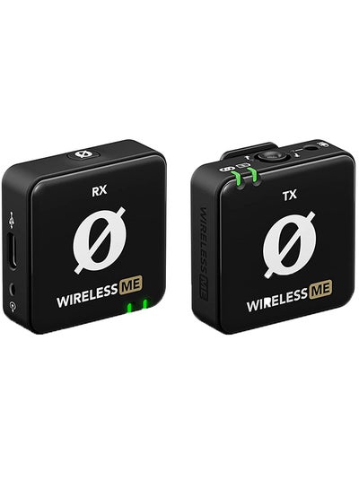 Buy Wireless Me Ultra Compact Wireless Microphone System With Built In Gainassist Technology 200M Range For Filmmaking Interviews And Content Creation R-R-R72-WMERX - R-R-R72-WMETX Black in Saudi Arabia