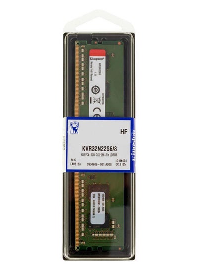 اشتري 8GB 3200MHz DDR4 Non-ECC CL22 DIMM 1Rx16 8 GB في السعودية