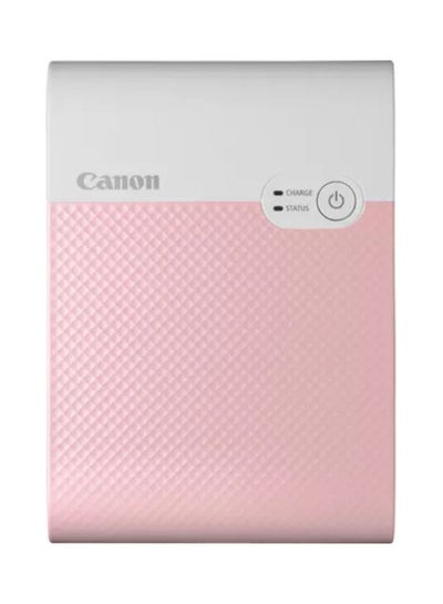 اشتري SELPHY SQUARE QX10 Portable Colour Photo Wireless Printer Pink في السعودية