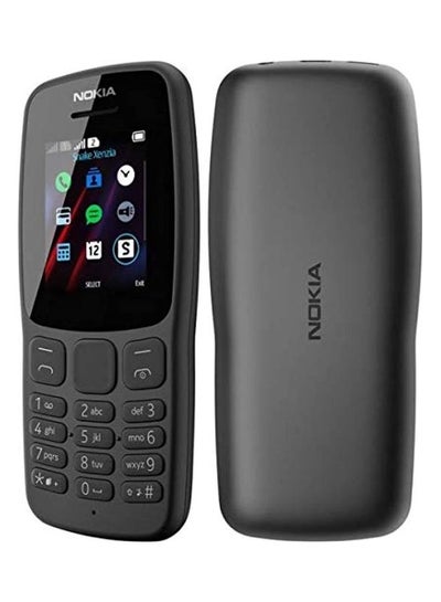 Buy Nokia 106 Dual Sim Black in Egypt