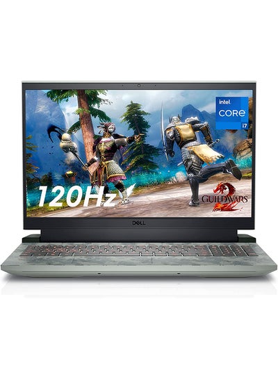 Buy G15 5520 Gaming Laptop With FHD 15.6 Inch 120Hz Display, Core i7-1255U Processor/64GB RAM/1TB SSD/6GB NVIDIA RTX 3060 Graphics Card/Windows 11 English/Arabic Specter Green in UAE