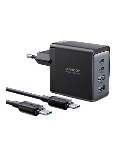 Native Union Fast GaN-oplader PD 35W - Ultra compacte Power Delivery-compatibele USB-C-oplader tot 35W – voor MacBook Air, iPads, iPhones en meer (Zwart