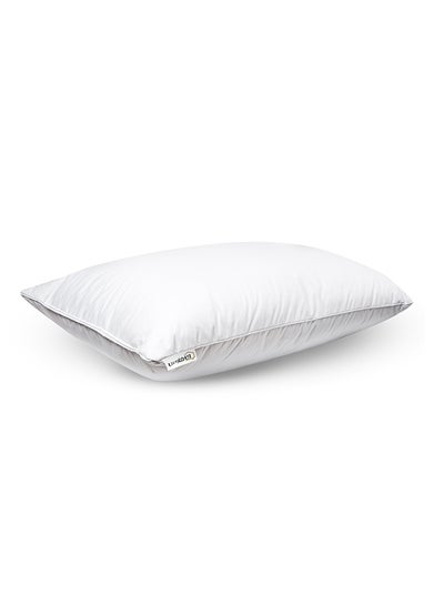 Buy Soft Hotel Pillow Microfiber White 75 x 50centimeter in UAE