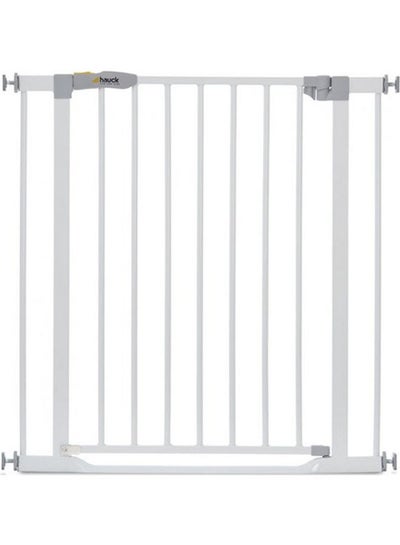 Buy Safety Gates Clear Step Gate - White in UAE