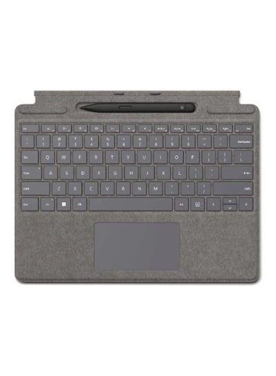 Buy Arabic Signature Keyboard Cover Surface Pro 8/9 Platinum in Saudi Arabia