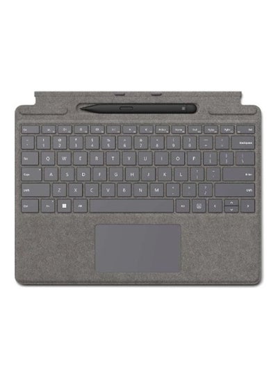 Buy Arabic Signature Keyboard Cover Surface Pro 8/9 Platinum in UAE