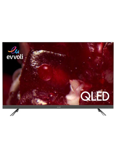 Buy 55 Inch 4k QLED Android smart Tv With Bulit in Evvo Sound bar 55EV350QA Black in UAE