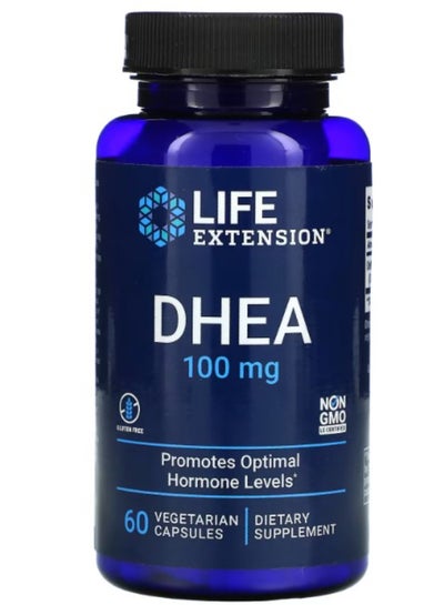 Buy DHEA Complete 100mg Dietary Supplement - 60  Vegetarian Capsules in Saudi Arabia