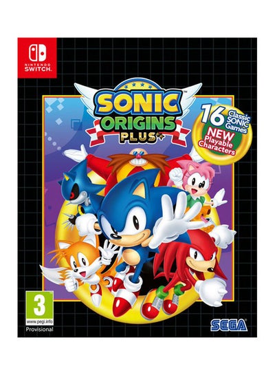اشتري Sonic Origins Plus Switch - Nintendo Switch في الامارات