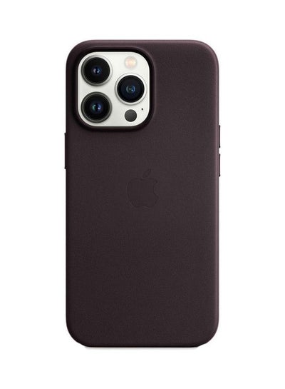 اشتري iPhone 14 Pro Max Case And Cover Leather Case With Magsafe Purple في الامارات